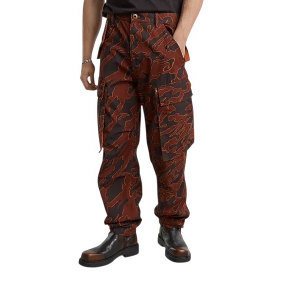 G-Star RAW Rovic Straight Cargo Pants Rodeo Island Camo 34x32 - Picture 2 of 8